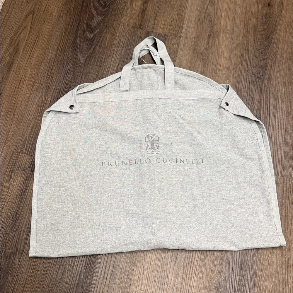 Brunello Cucinelli Linen Garment Bag Blazer Travel Bag Sleeper Bag 24